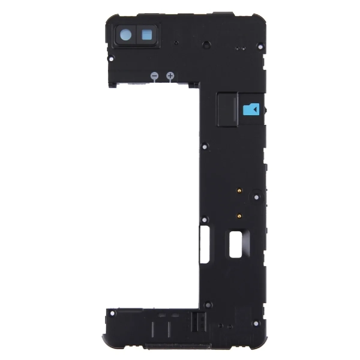 Pièce détachée pour BlackBerry Z10 version -2 panneau de lentille de caméra de logement de plaque arrière pièce détachée