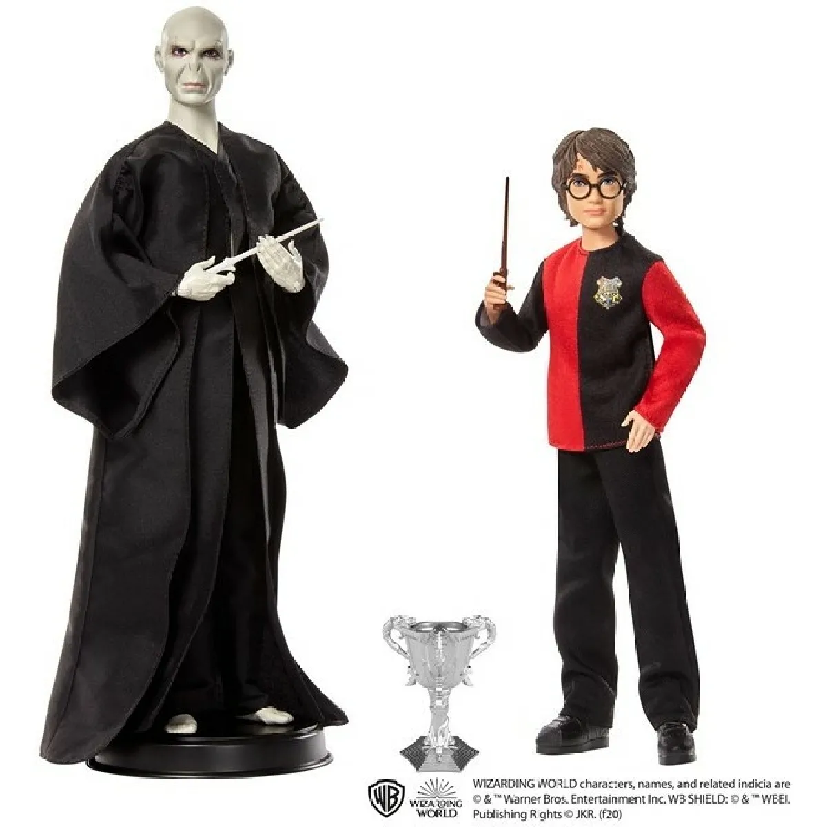 Harry Potter Coffret poupées articulées Voldemort et Harry Potter