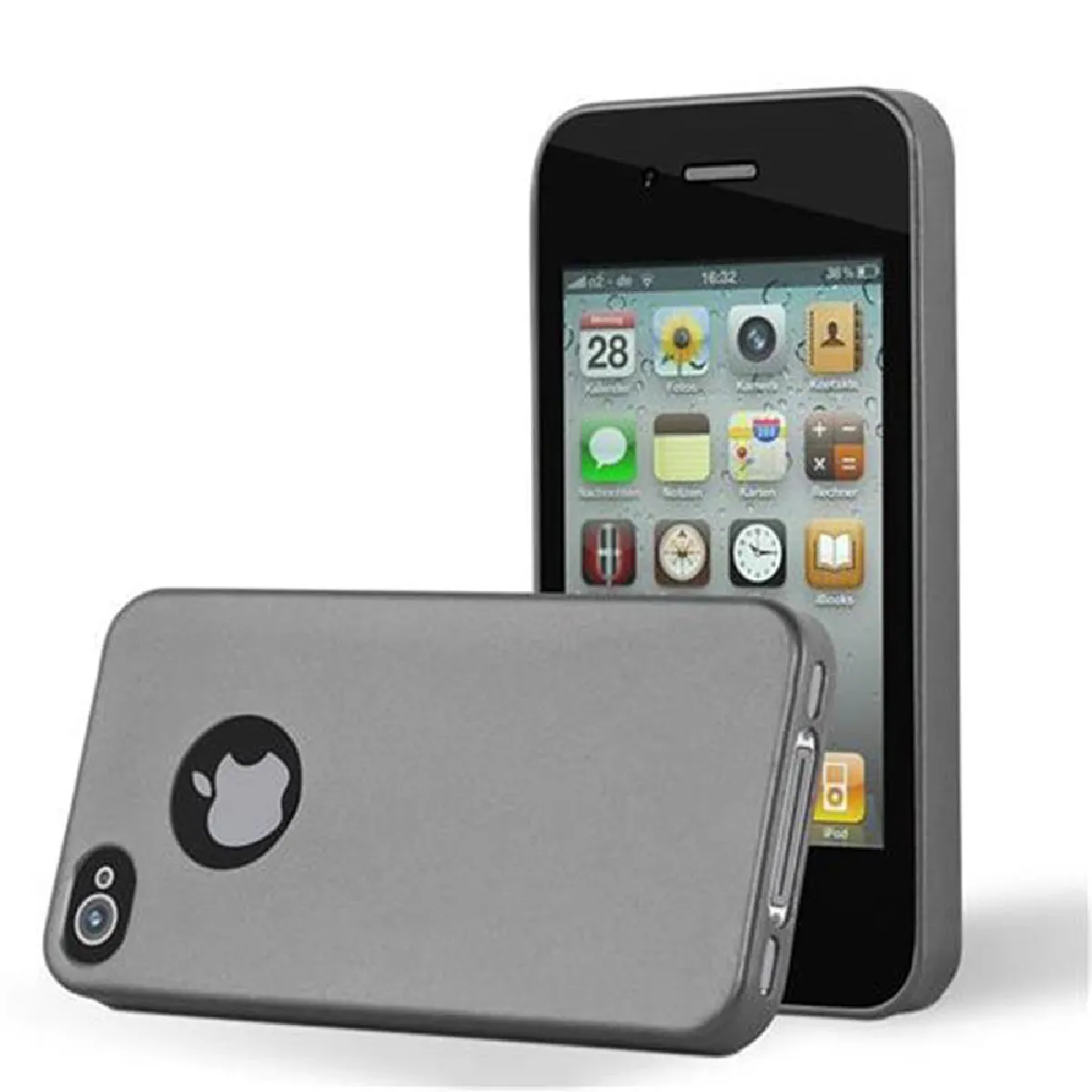 Coque iPhone 4 / 4S Etui en Gris