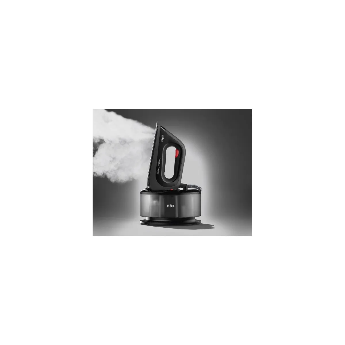 BRAUN IS2058BK - Centrale vapeur CareStyle Compact - Technologie FreeGlide 3D - Puissant et Design