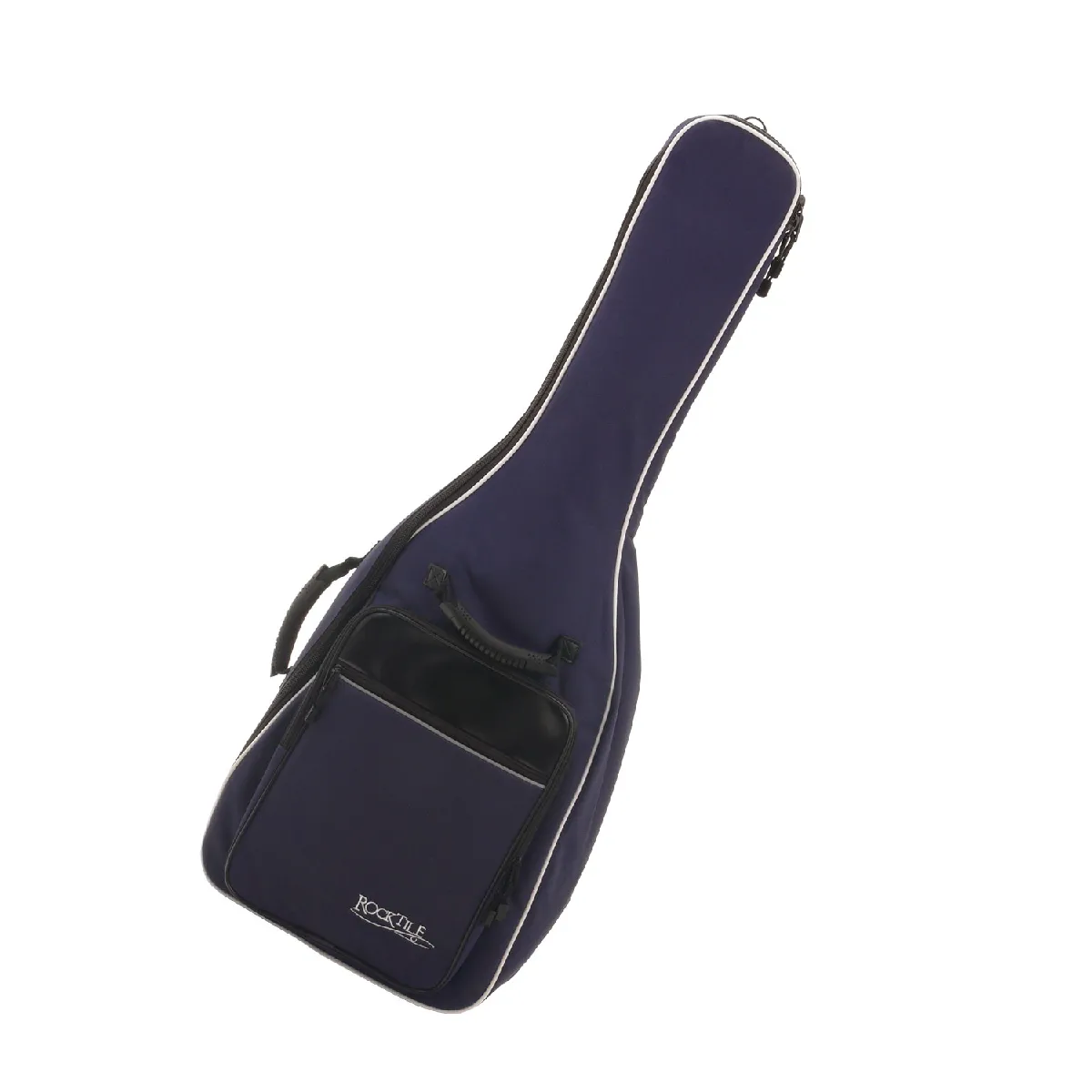 Rocktile housse pour guitare acoustique 3/4 & 7/8 ? rembourrée avec bretelles (bleu)