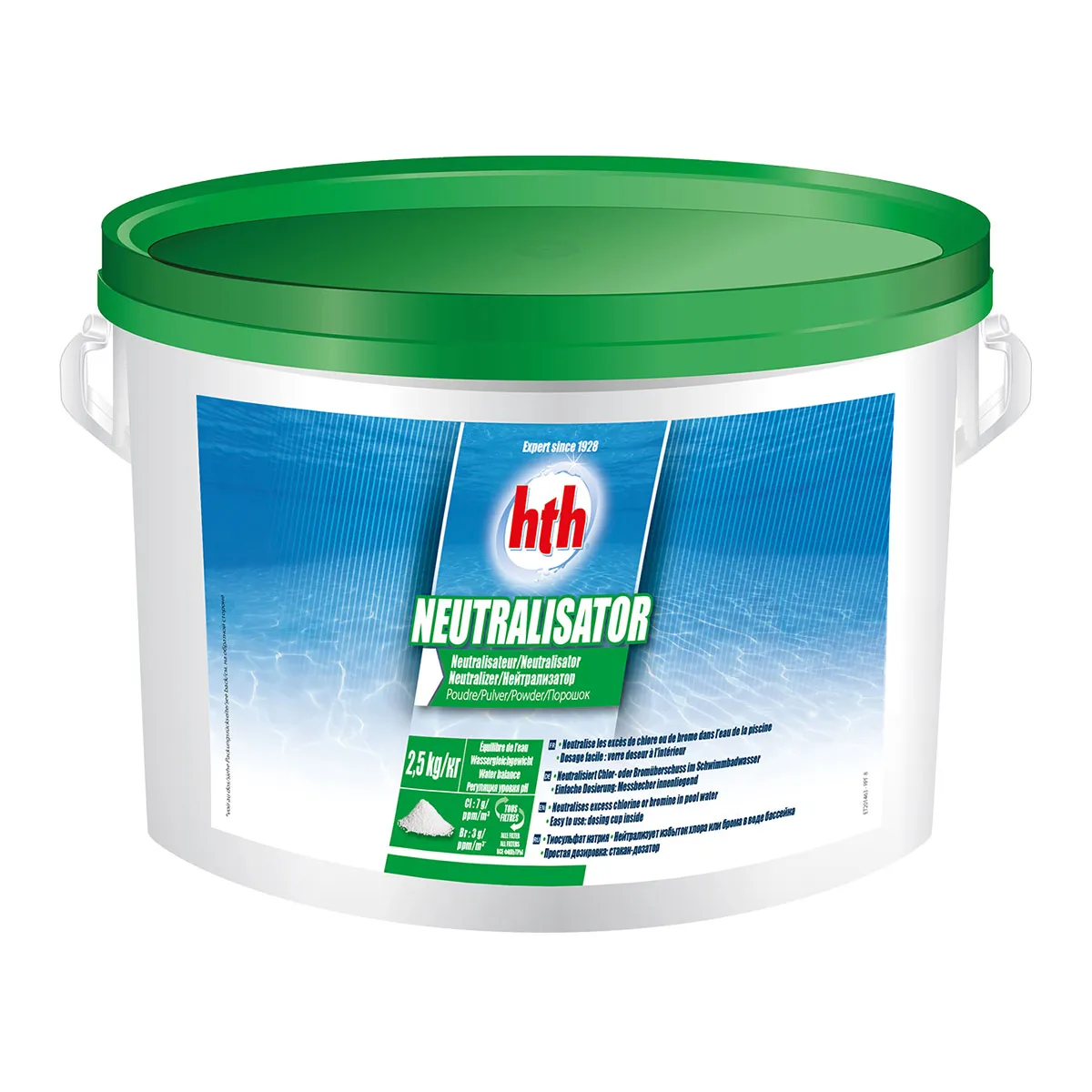 Neutralisateur de chlore et de brome 2,5 kg - HTH