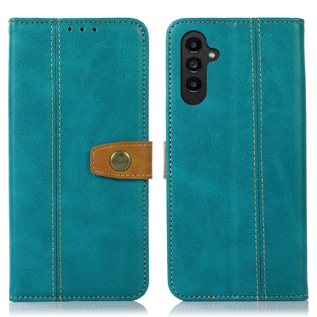 Etui en PU + TPU avec support pour votre Samsung Galaxy A14 5G - vert clair