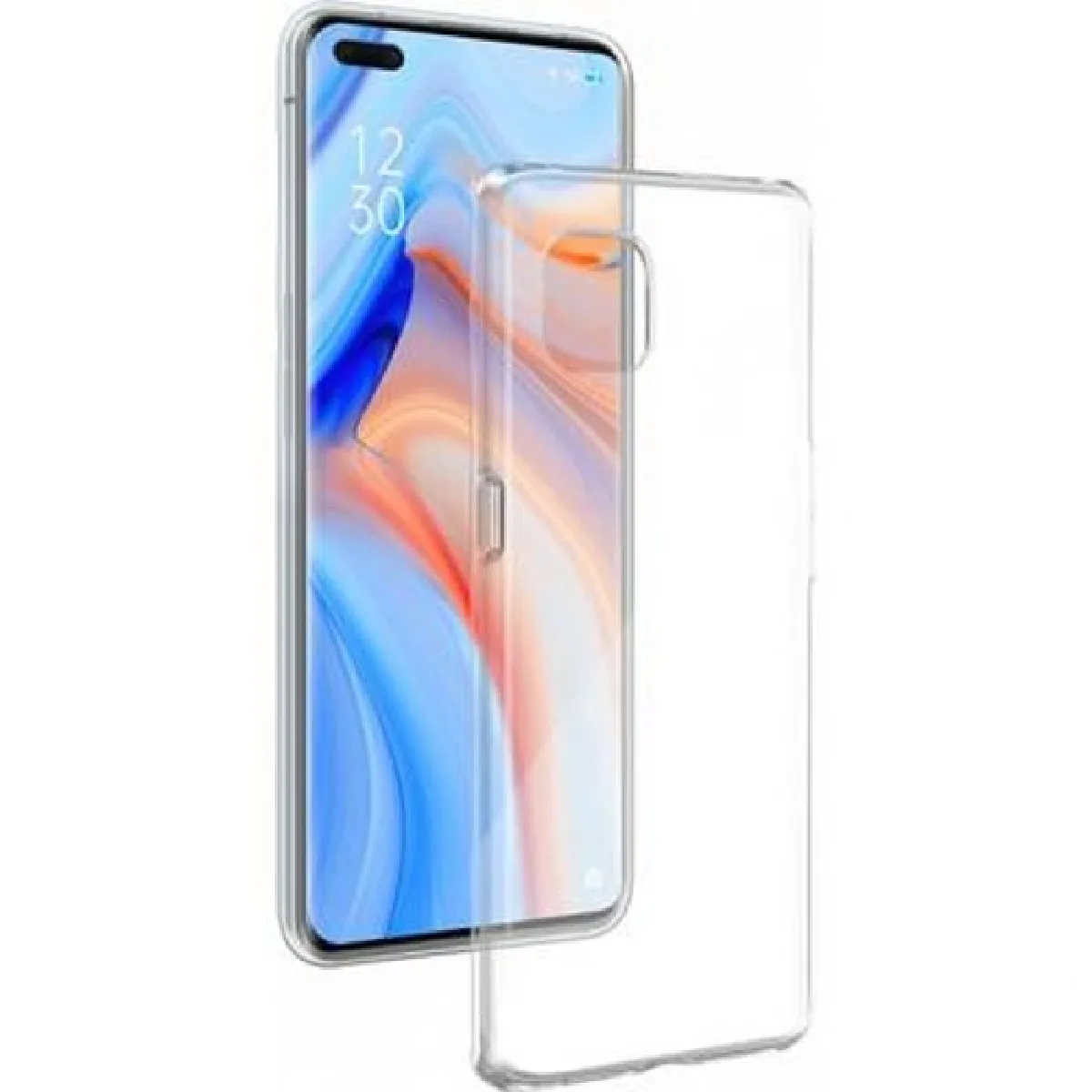 BigBen Connected Coque pour Oppo Reno 4 Z Souple et Fine Transparent