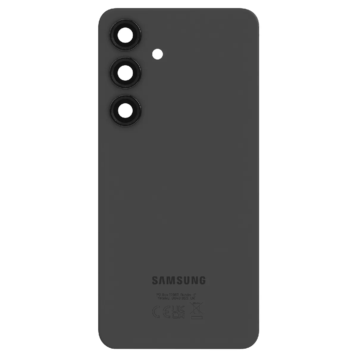 Samsung Vitre arrière Original pour Samsung Galaxy S24 Plus Noir