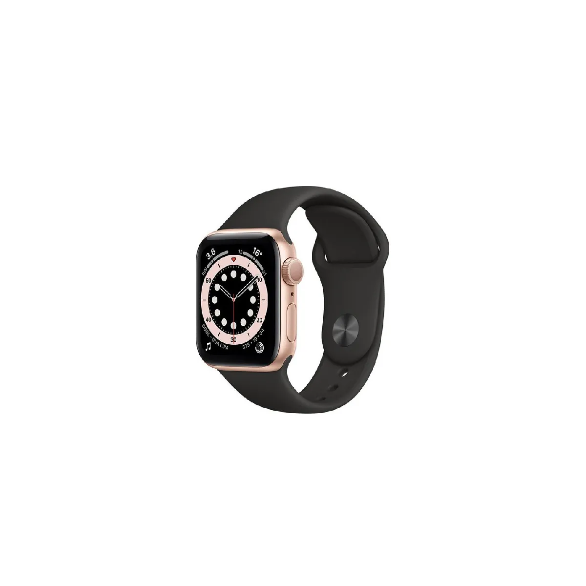 AppleWatch Series 5 - GPS - Or Bracelet Noir Sport - 40mm - - Apple