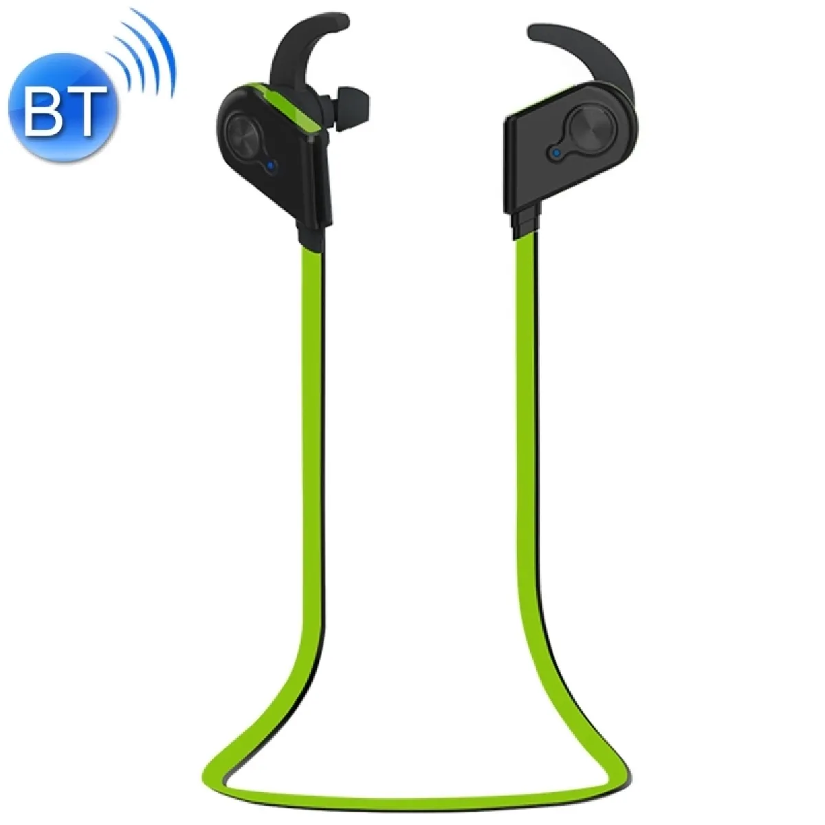 S20 Magnetic Switch Sans Fil Bluetooth Sans Fil Bluetooth In-Ear Casque avec Voyant et Micro, Distance: 10m, Pour iPad, Ordinateur Portable, iPhone, Samsung, HTC, Huawei, Xiaomi, et autres Smartphones (Vert)