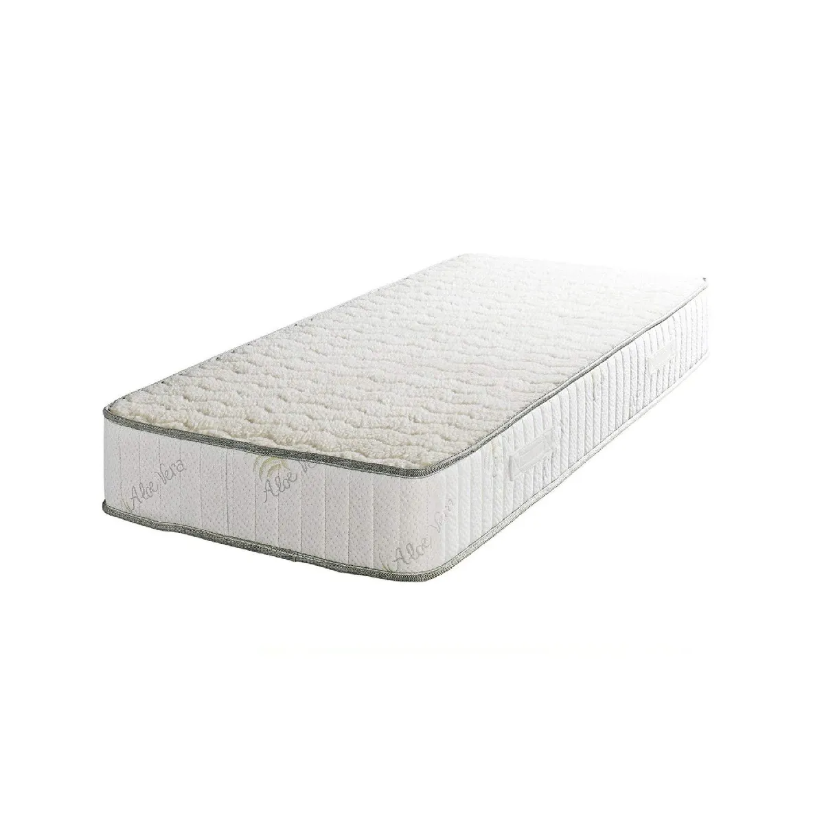 Matelas Supreme Orthopedique 140x190 x 21,5 cm + Oreiller Memoire - Tres Ferme - Face Hiver 3 cm de Memoire de Forme 65 kg/m3 + Laine Merinos - Ame Poli Lattex Haute Densite - Hypoallergenique