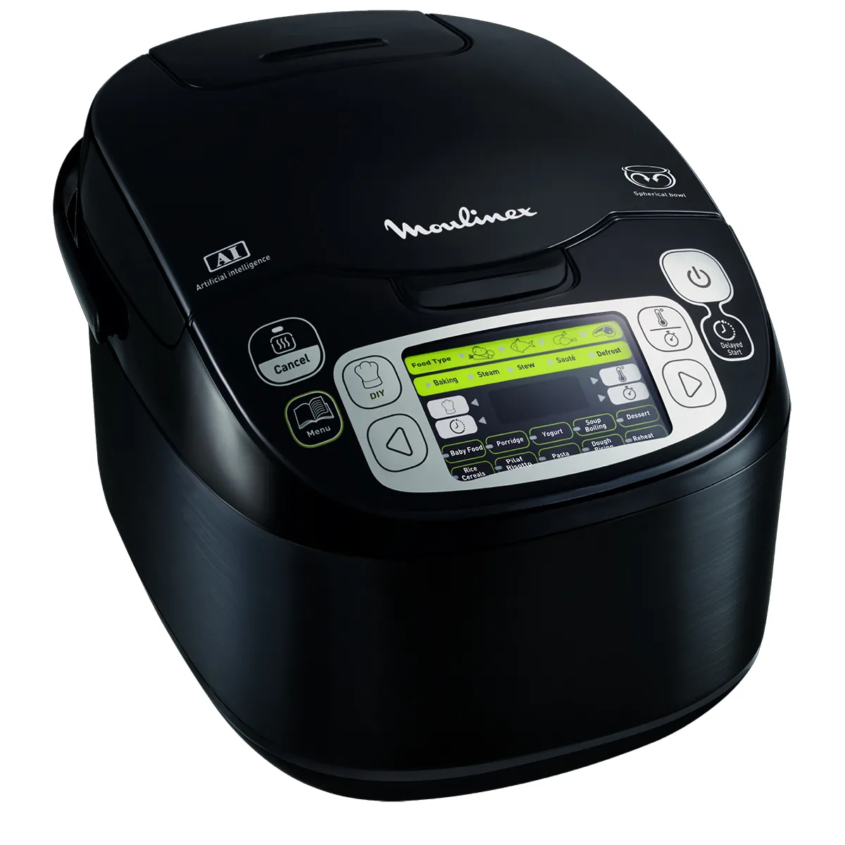 Multicuiseur 43en1 5l 750w noir - mk815800 - MOULINEX