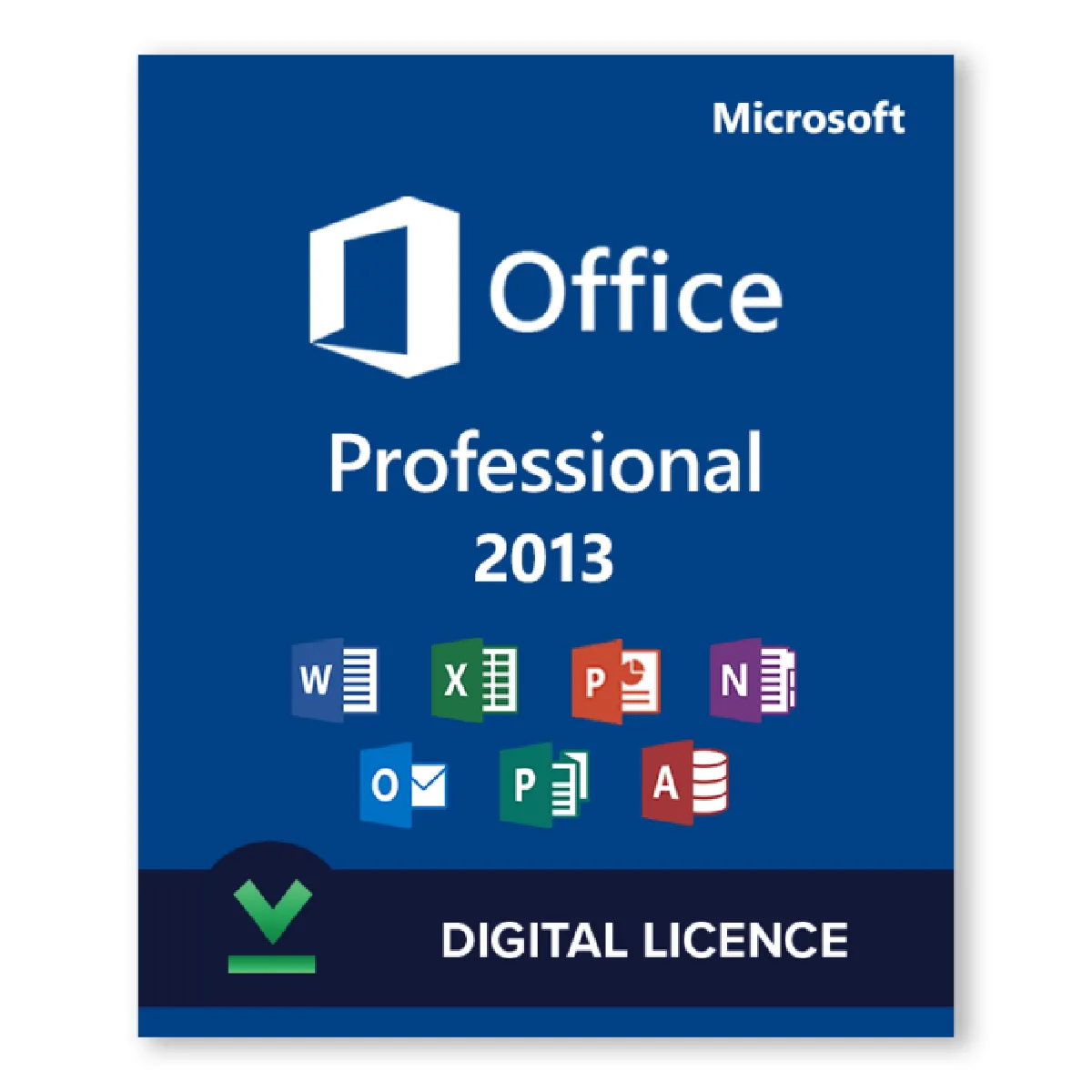 Office 2013 Professionnel - Licence numérique - Logiciel en téléchargement