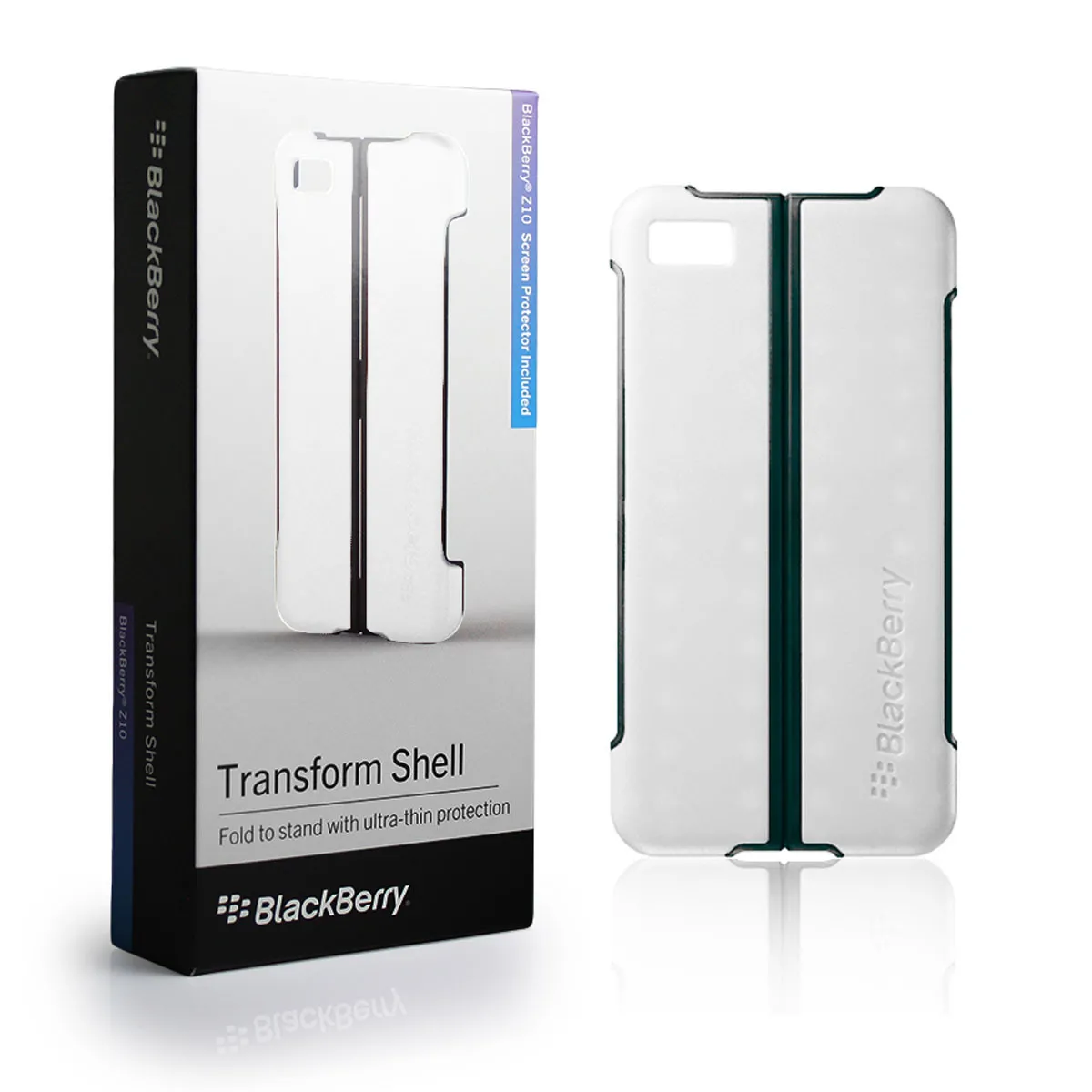 Étui Blackberry transform blanc pour Z10