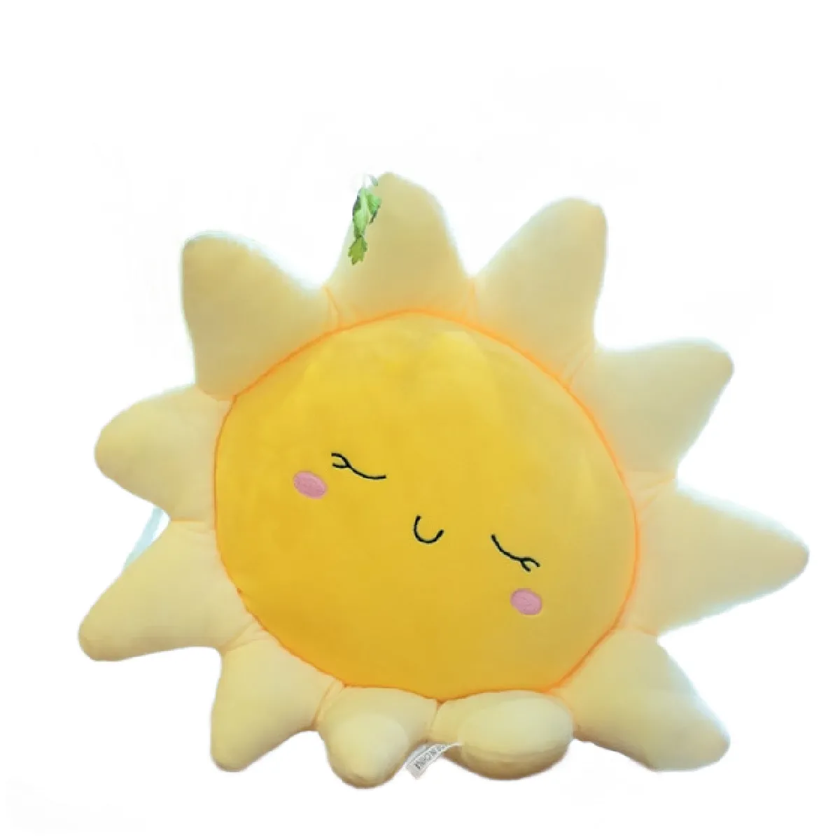 Mignon soleil nuage peluche coussin remplissage doux créatif peluche oreiller coussin voiture ornement maison enfants jouets météo jouets éducatifs 45 cm   peluche oreiller