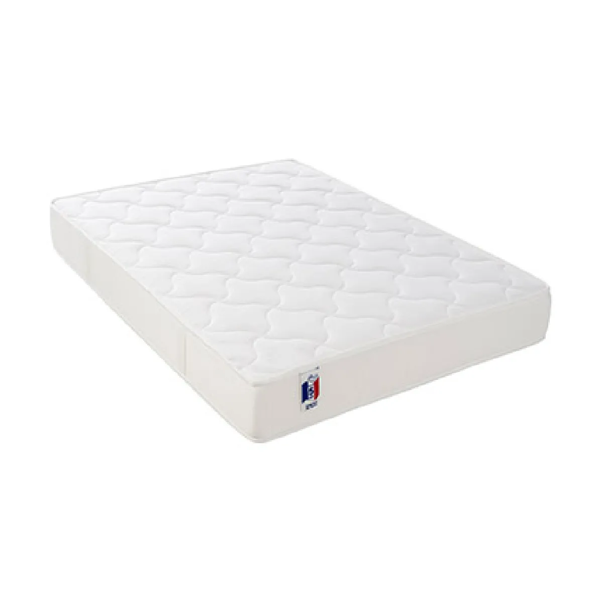 Matelas mousse 140x190 cm 25kg/m3 2 faces épaisseur 17cm