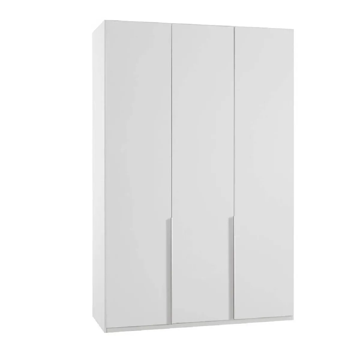 Armoire 3 portes WILMA 135 cm blanche