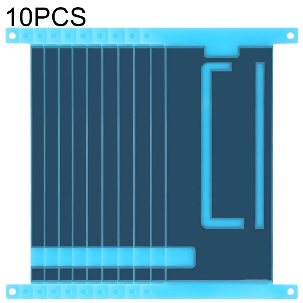 10 PCS LCD Back Adhésif pour Galaxy On 7 2016 / J7 Prime / G610