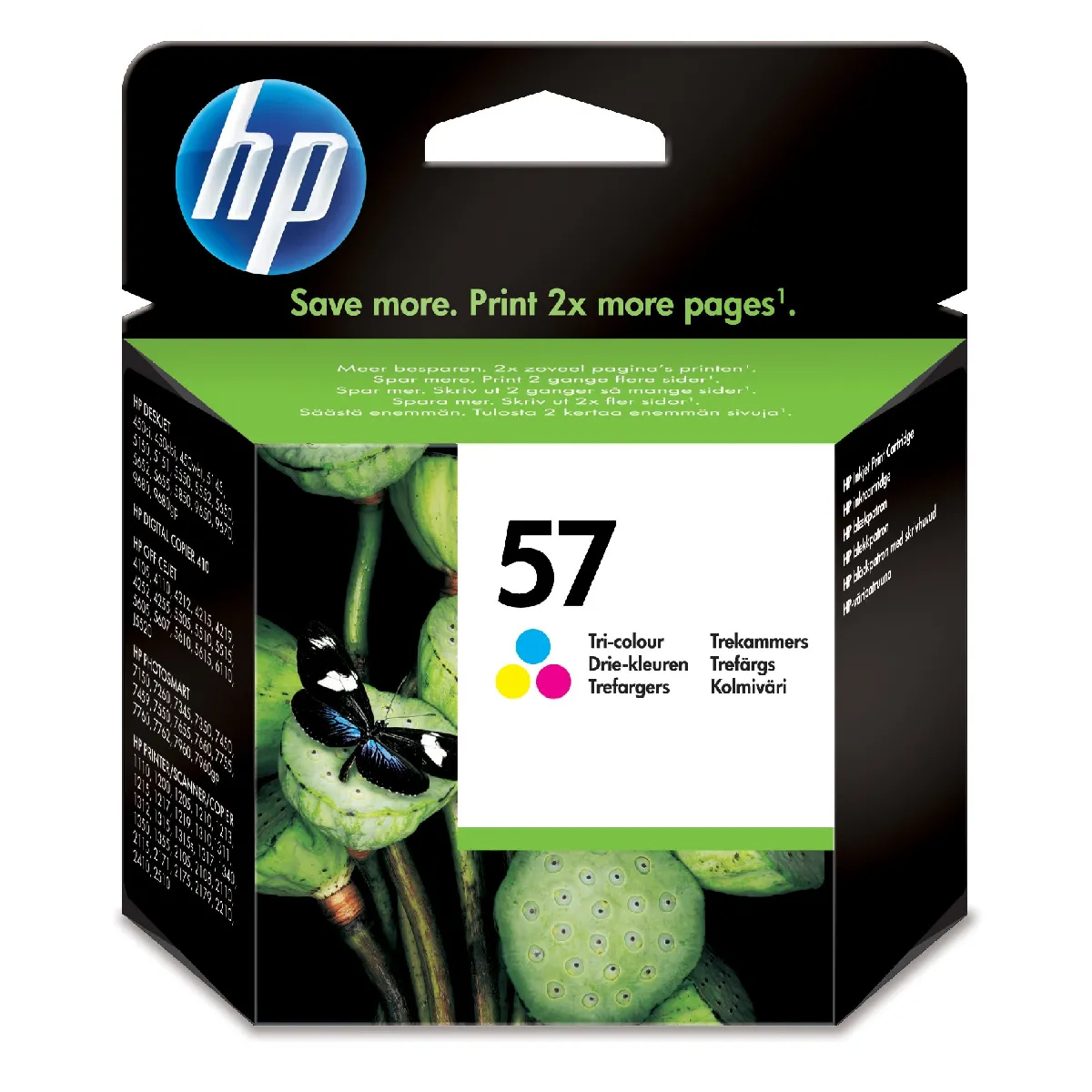 HP 57 cartouche d'encre trois couleurs authentique