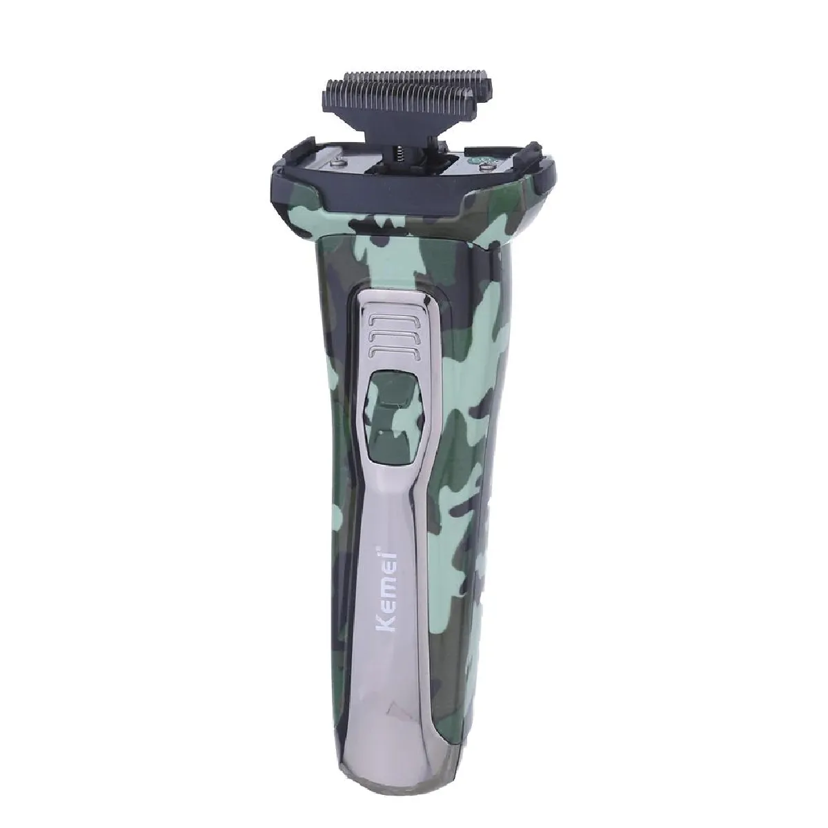 Rasoir électrique lavable camouflage Vert militaire Rasoir alternatif Homme Barbe Tondeuse Rasoir 0mm Rasage Chauve  (Vert)