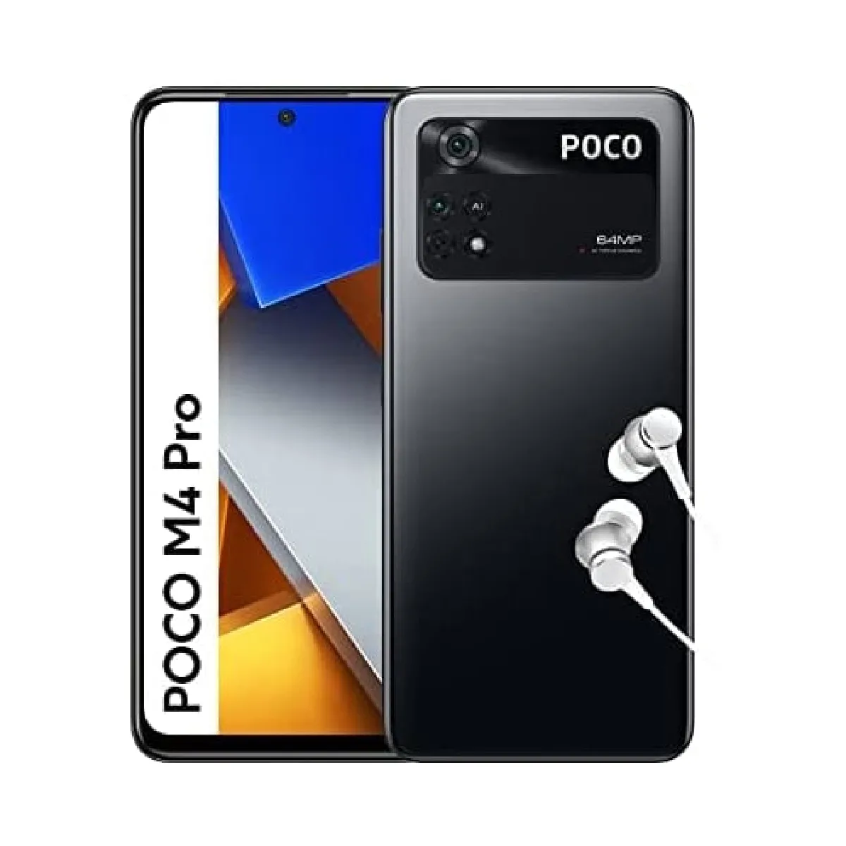 POCO M4 Pro Téléphone Intelligent 6.43 FHD+ MediaTek Helio G96 8Go 256Go MIUI 12 Noir Vif