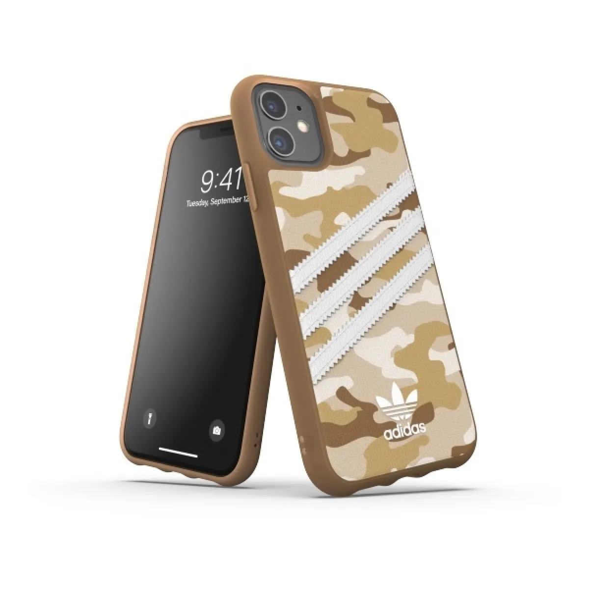 adidas or moulded coque camo woman iphone 11 pro brazowy/marron 36373