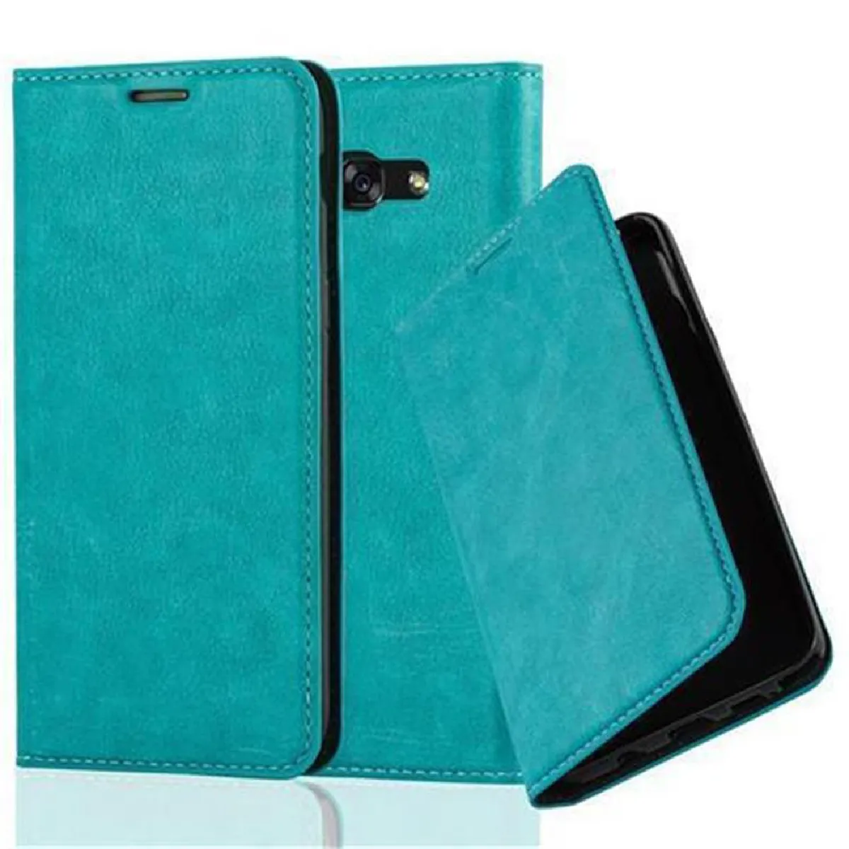 Coque Samsung Galaxy A3 2017 Etui en Turquoise