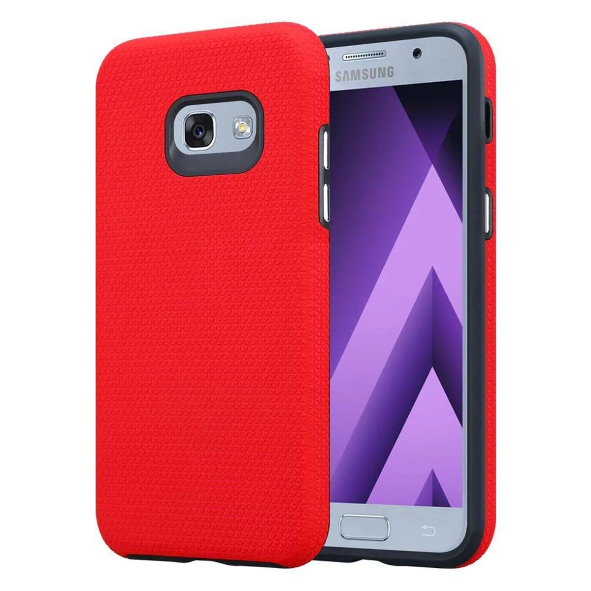 Coque Samsung Galaxy A3 2017 Etui en Rouge