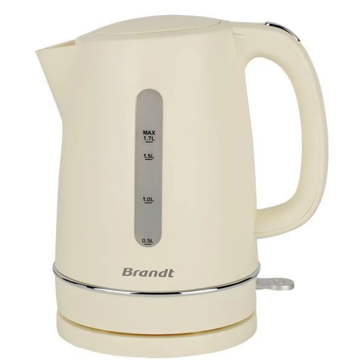 Bouilloire sans fil 1.7l 2200w crème - BO1702C - BRANDT