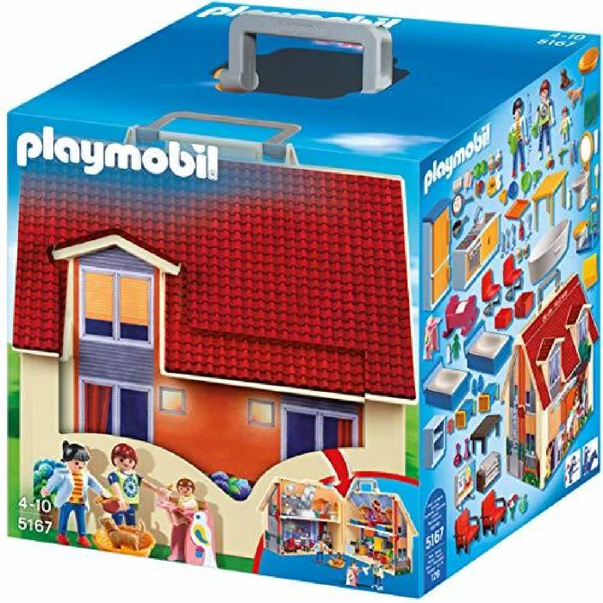 Playmobil - 5167 - Jeu de Construction - Maison Transportable