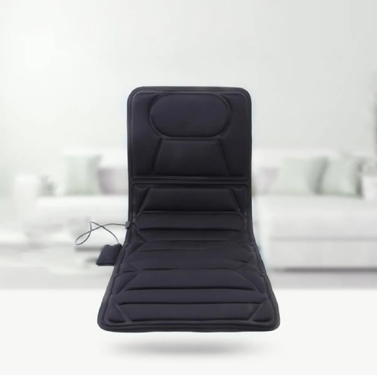 KEKE Matelas Massant Tapis Lit de massage Pliable 10 moteurs 5 Modes de Massage Fréquence réglable