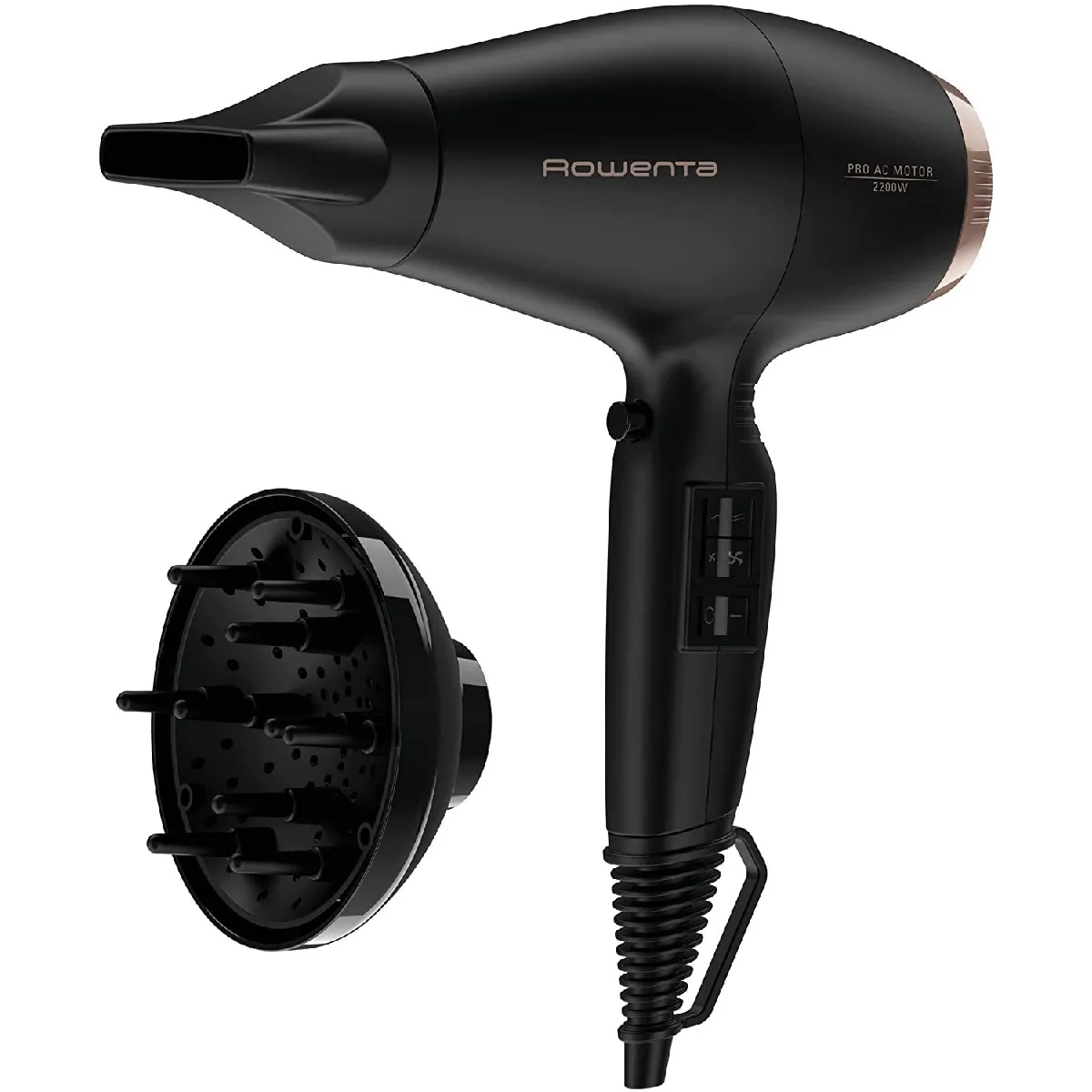 Sèche cheveux AC Compact Pro 2200W Noir cuivre