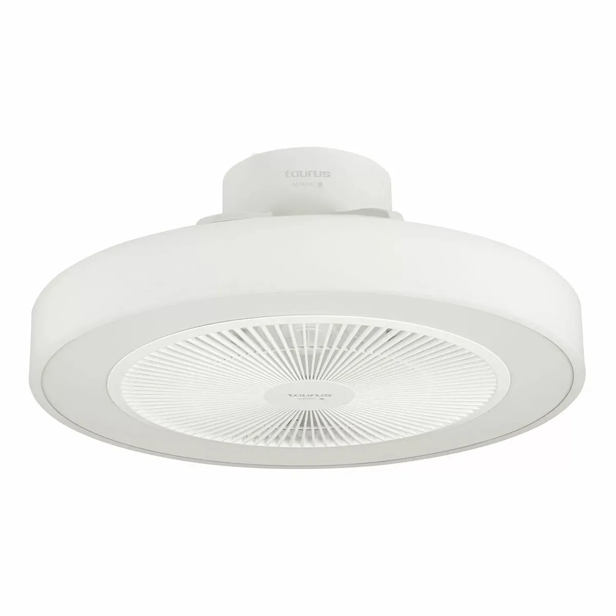 Ventilateur de plafond compact 49cm + lumière - fresko invisible - TAURUS ALPATEC