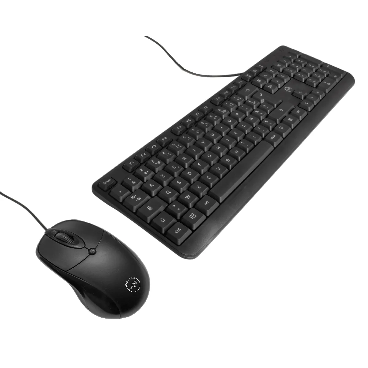 MOBILITY LAB - Pack Clavier + Souris GAMMA Combo Filaire USB pour PC HP OMEN