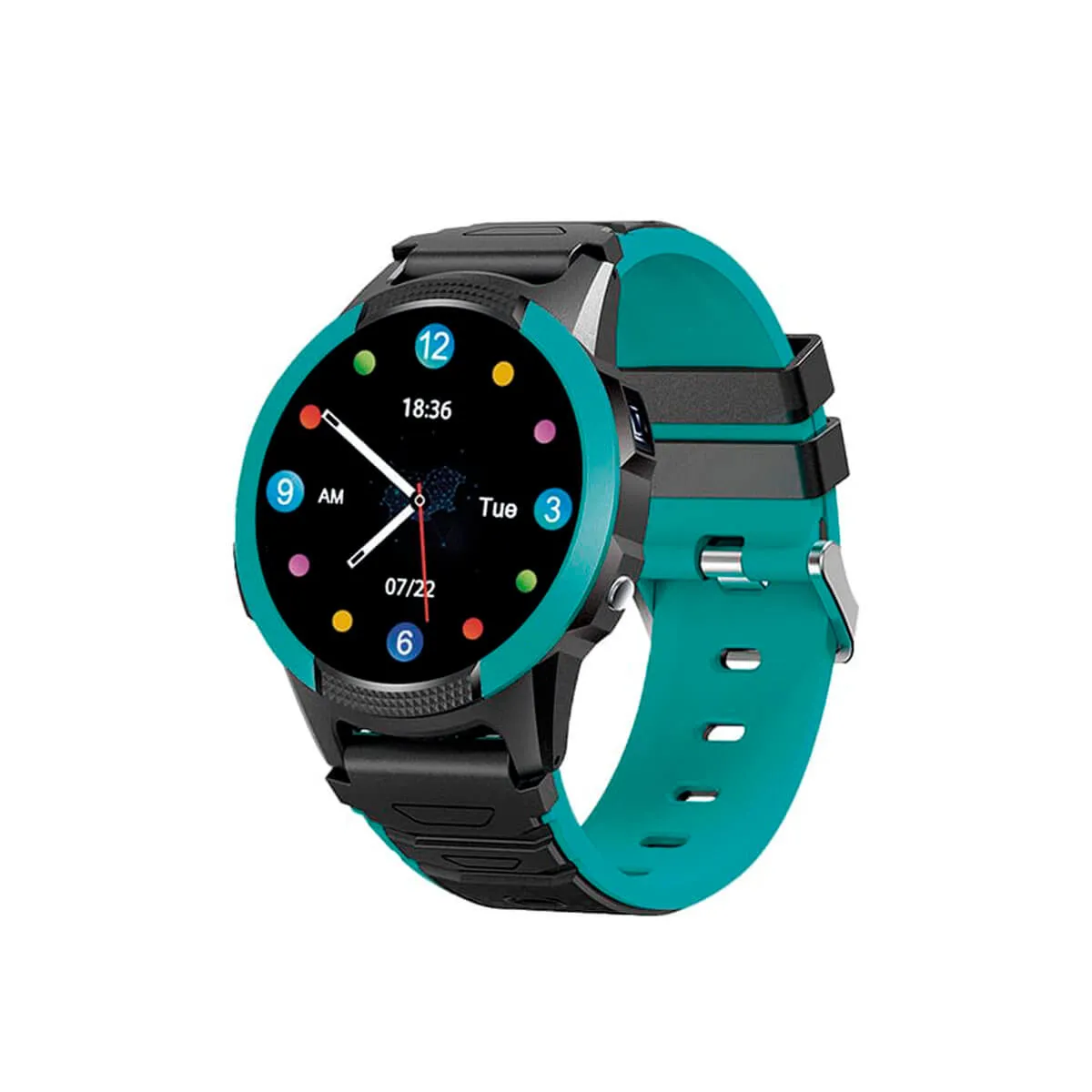 SaveFamily Slim Smartwatch avec GPS et appels 4G Vert (Green)