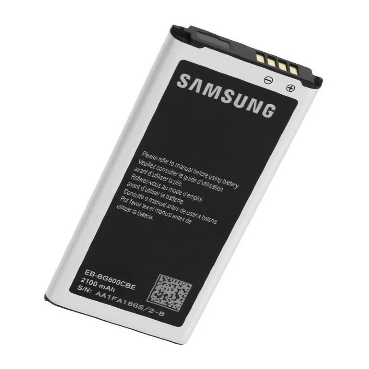 Batterie d Origine Samsung pour Samsung Galaxy S5 Mini 2100mAh EB BG800CBE