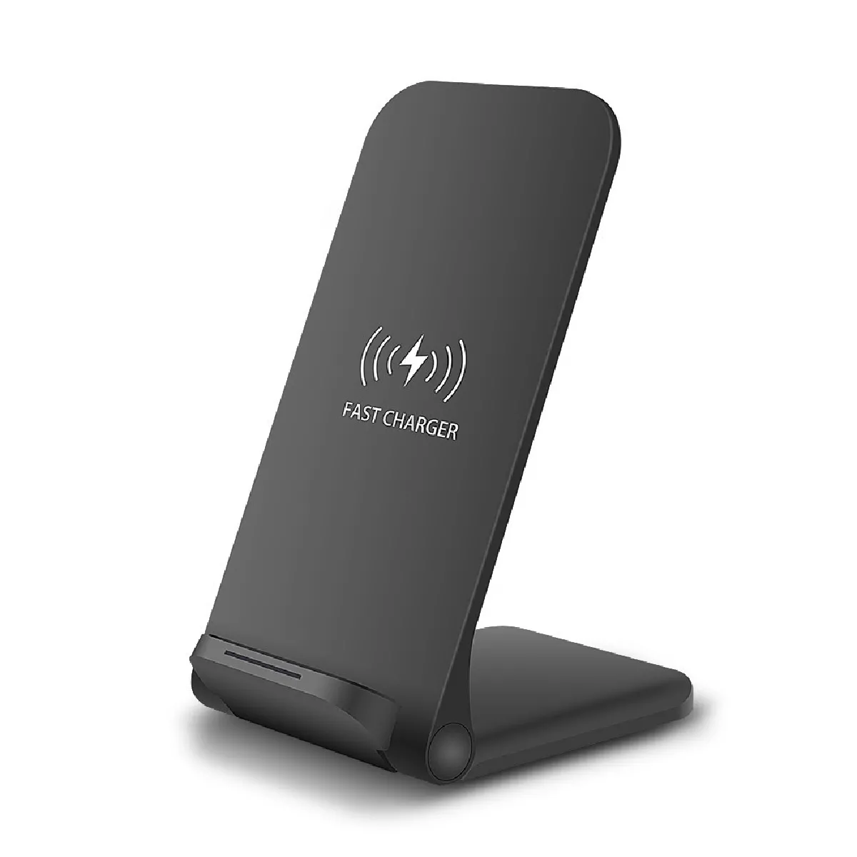 Chargeur sans Fil Pliable pour Smartphone Induction QI Support Bureau (NOIR)