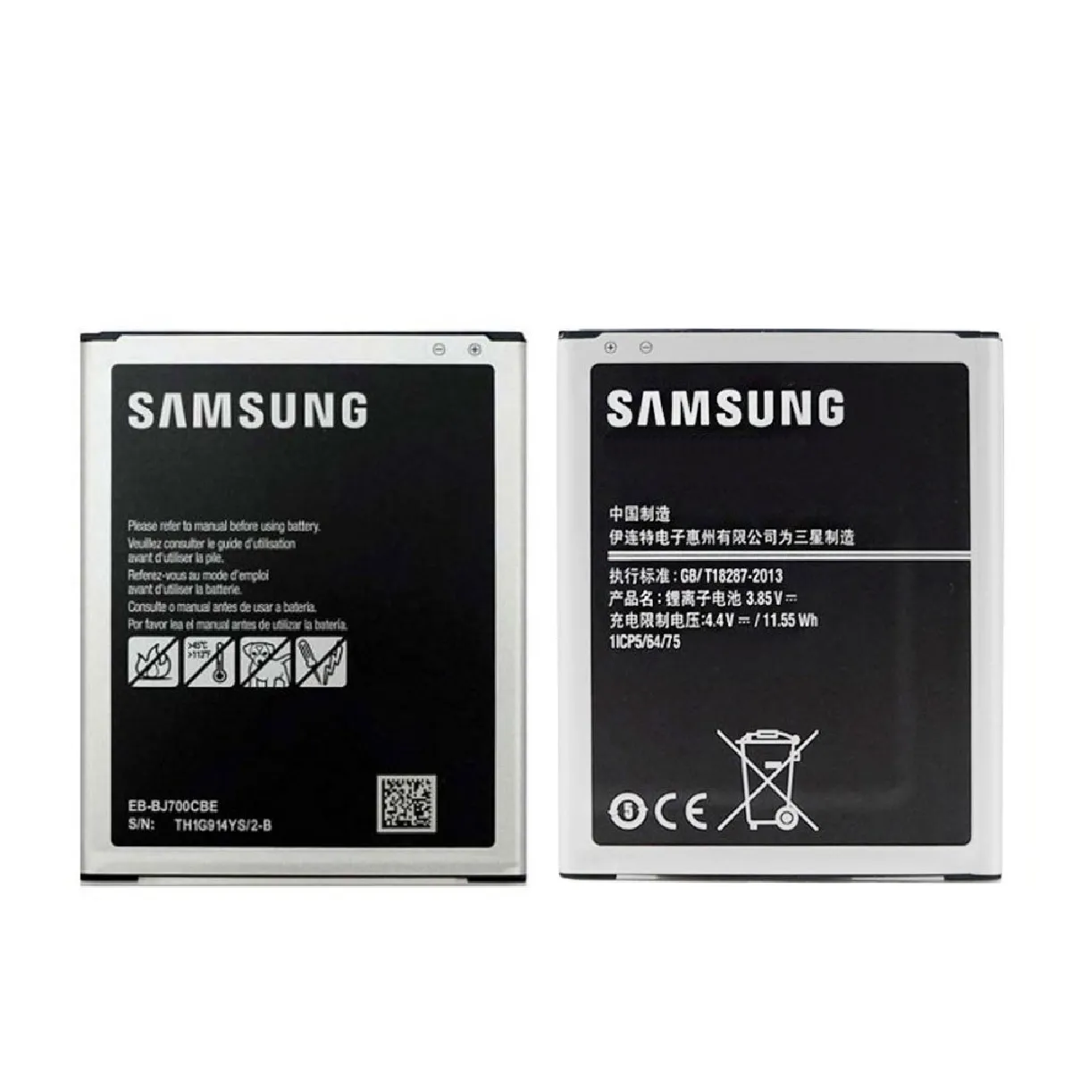 Batterie 3000mAh 3.85V 11.55Wh Pour Samsung Galaxy J7