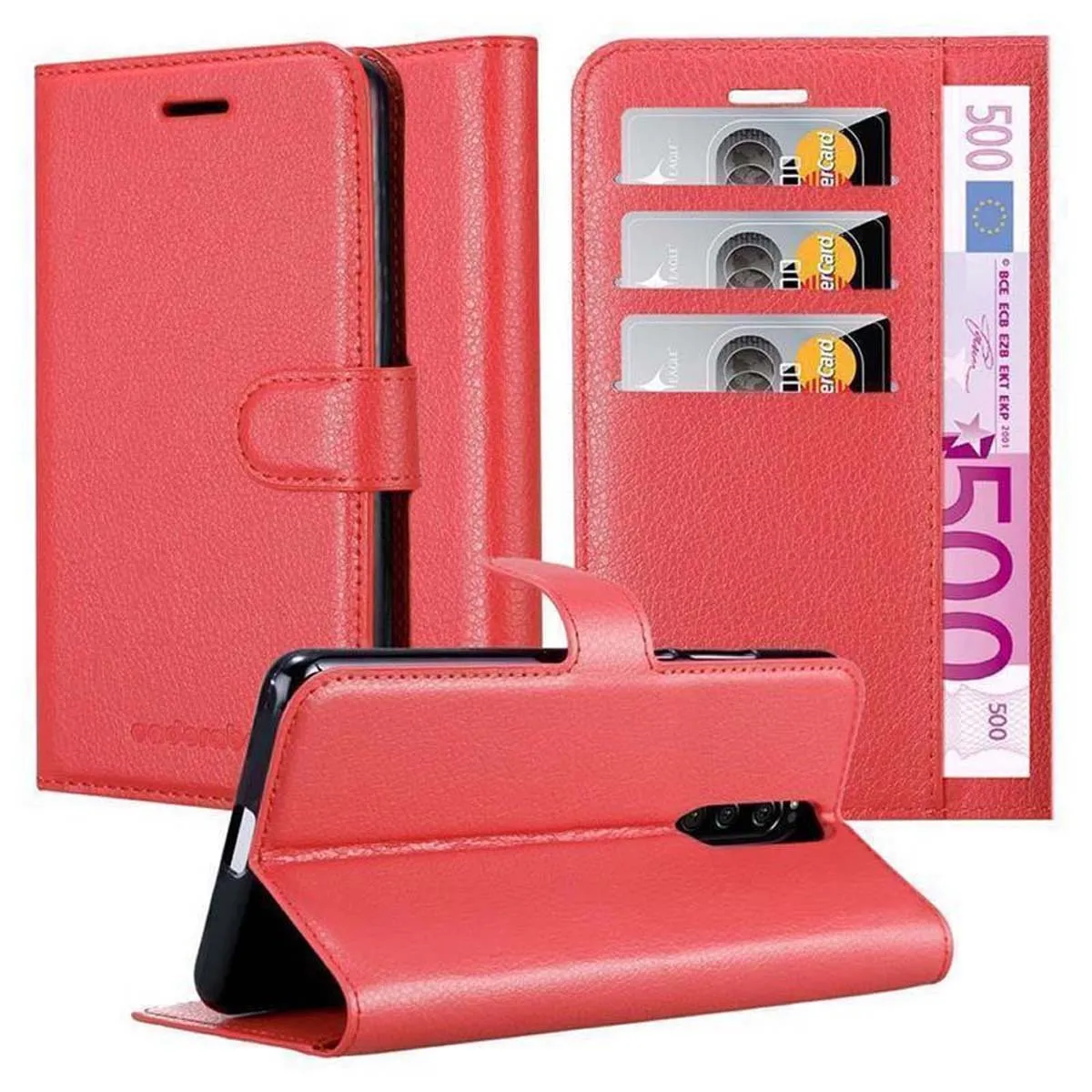 Coque Sony Xperia 1 / Xperia XZ4 Etui en Rouge