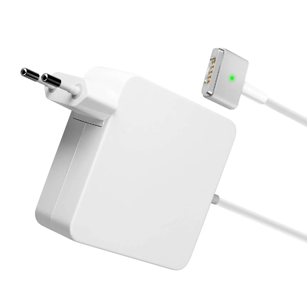 Chargeur Macbook Magsafe 2 Magnétique Charge Rapide 45W Indicateur LED Blanc