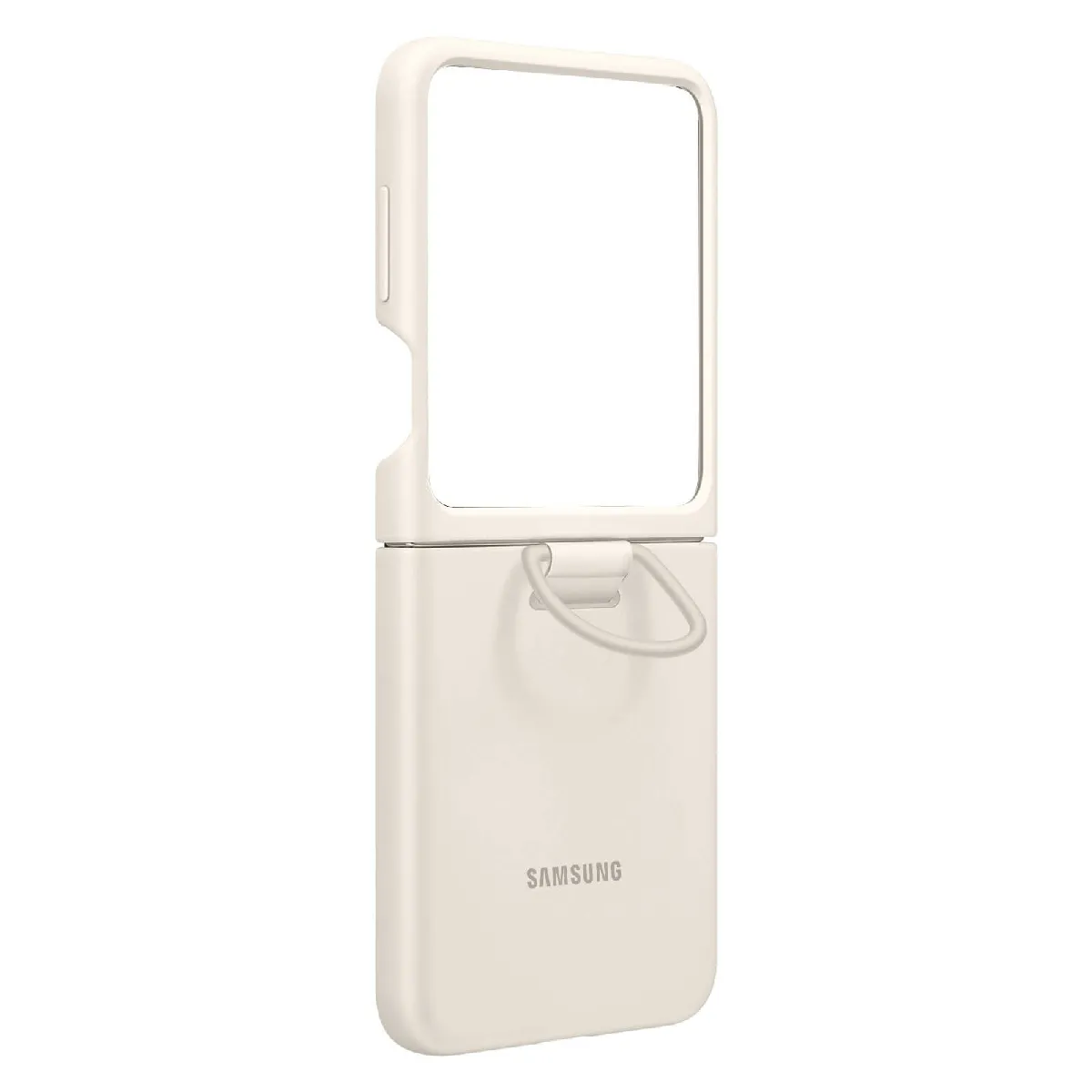 Coque Officiel Samsung Z Flip 5 Crème