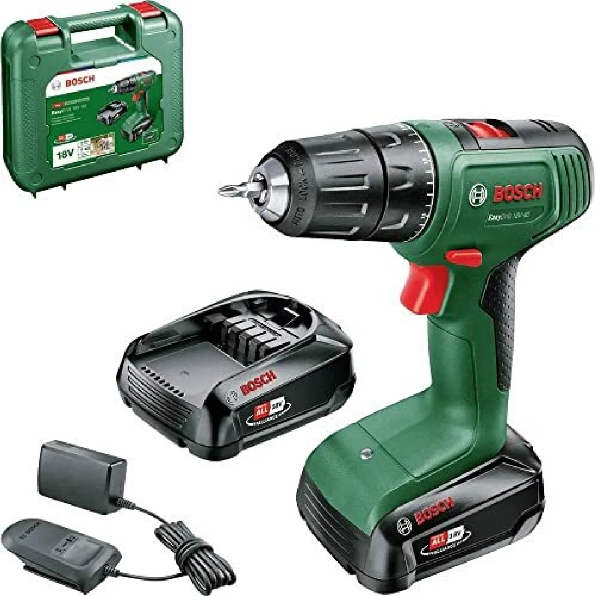 Perceuse visseuse sans fil EasyDrill 18V-40 2 x 1,5Ah + chargeur AL18V-40V-20