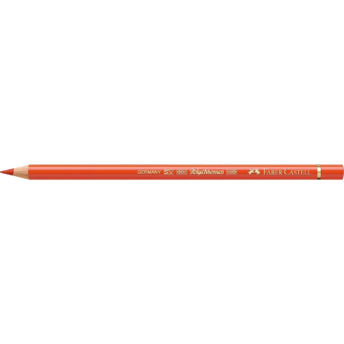 FABER-CASTELL Crayon de couleur POLYCHROMOS, orange de ()