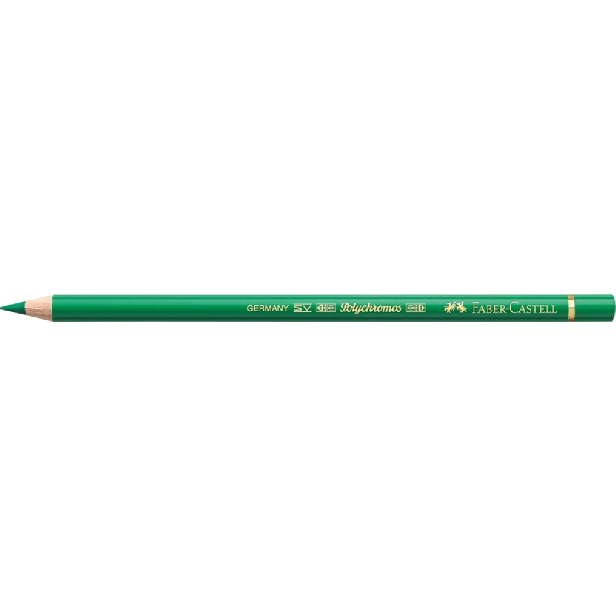 FABER-CASTELL Crayon de couleur POLYCHROMOS, vert émeraude ()