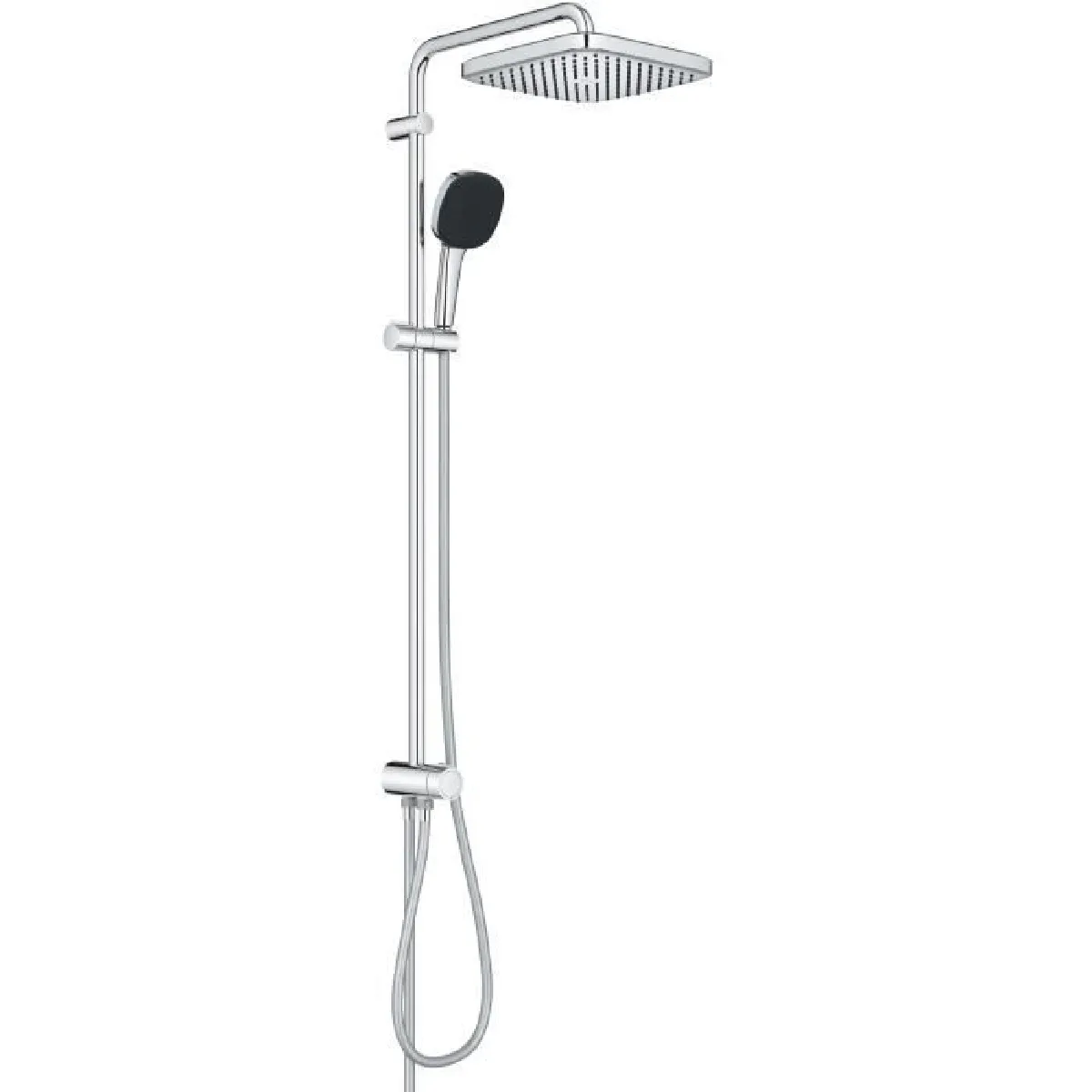 Colonne de douche avec inverseur manuel - Economie d'eau - GROHE Vitalio Comfort 250 - Chromé - 26986001