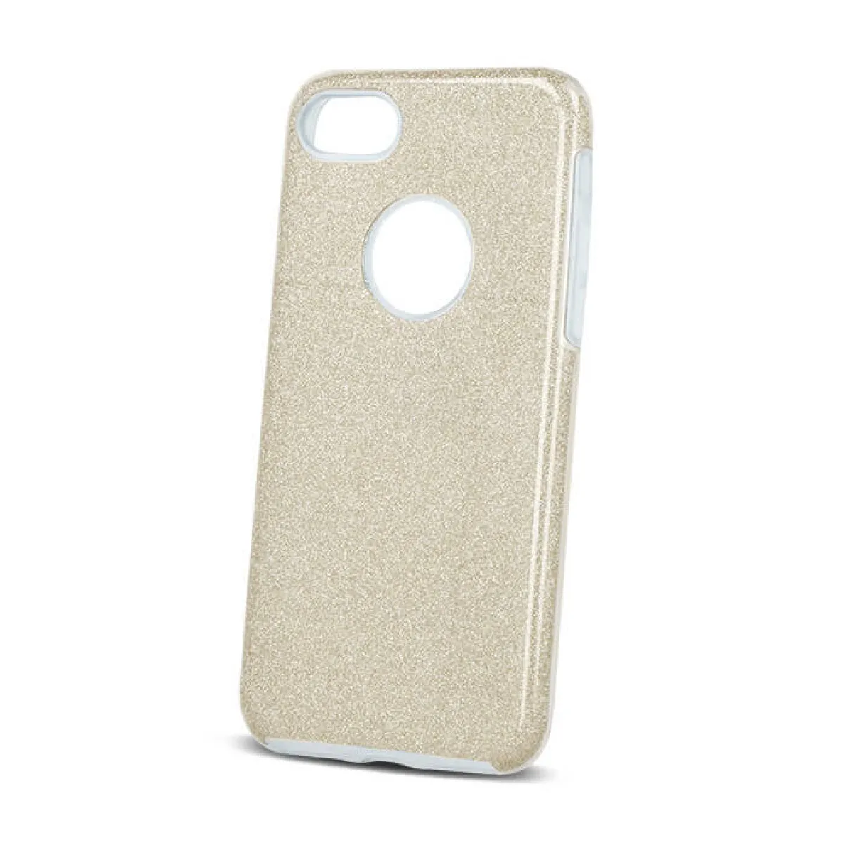 Coque en TPU 3 en 1 pailletée pour iPhone 6/6s or