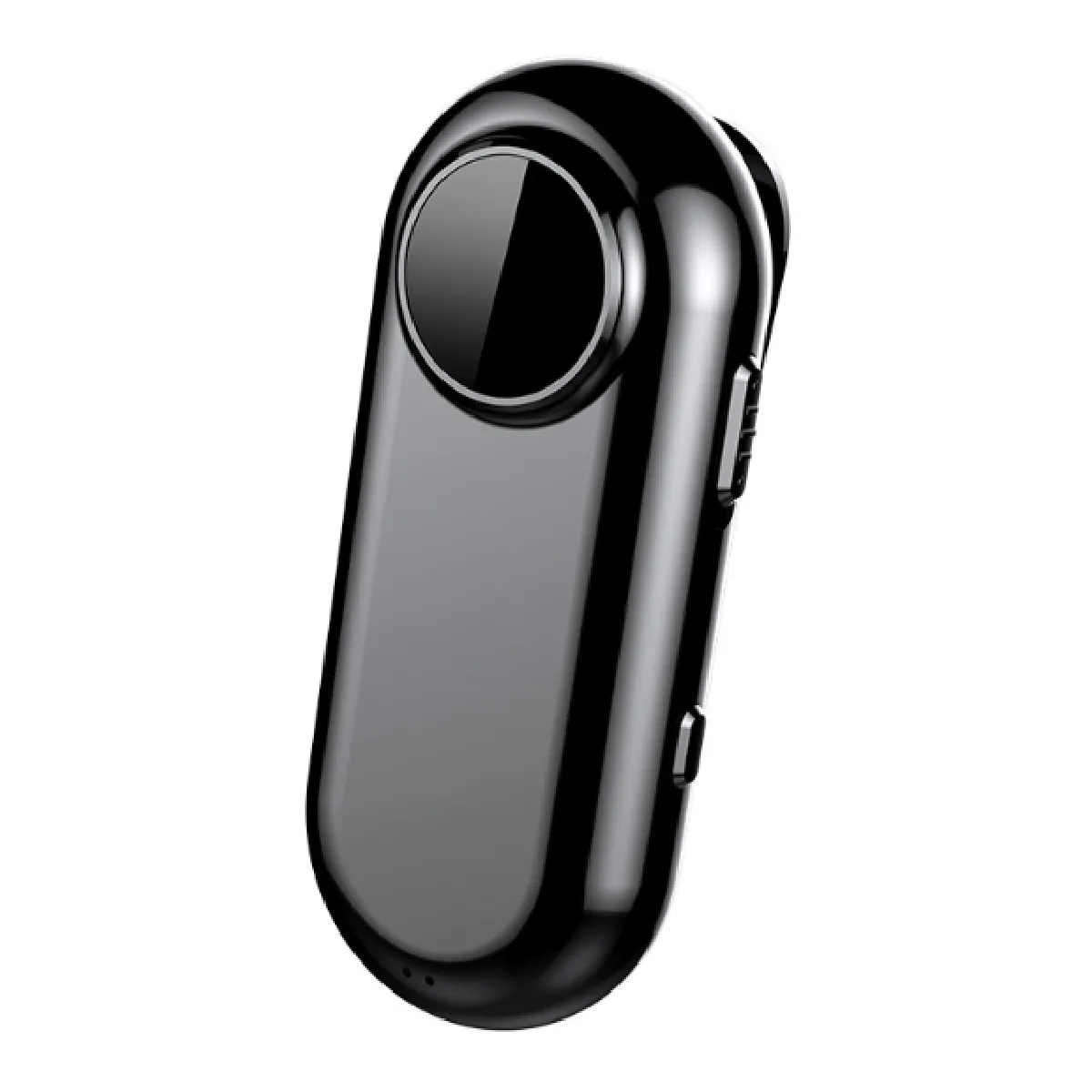 Mini caméra espion, caméra de sécurité domestique compacte Full HD 1080P avec vidéo en boucle, enregistrement audio, vision nocturne, 32G, noir