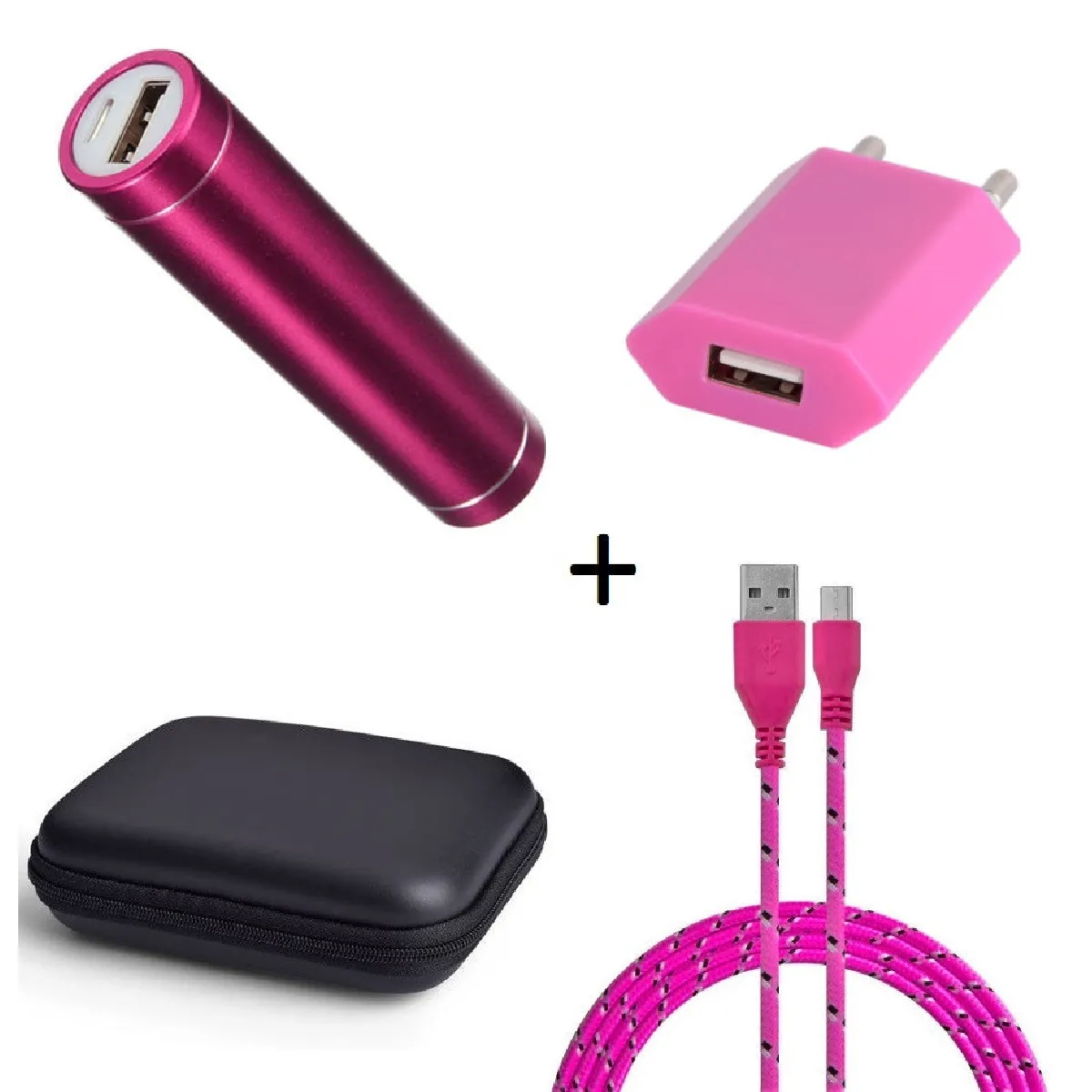 Pack pour HUAWEI MediaPad M3 (Cable Chargeur Micro USB Tresse 3m + Pochette + Batterie + Prise Secteur) Android