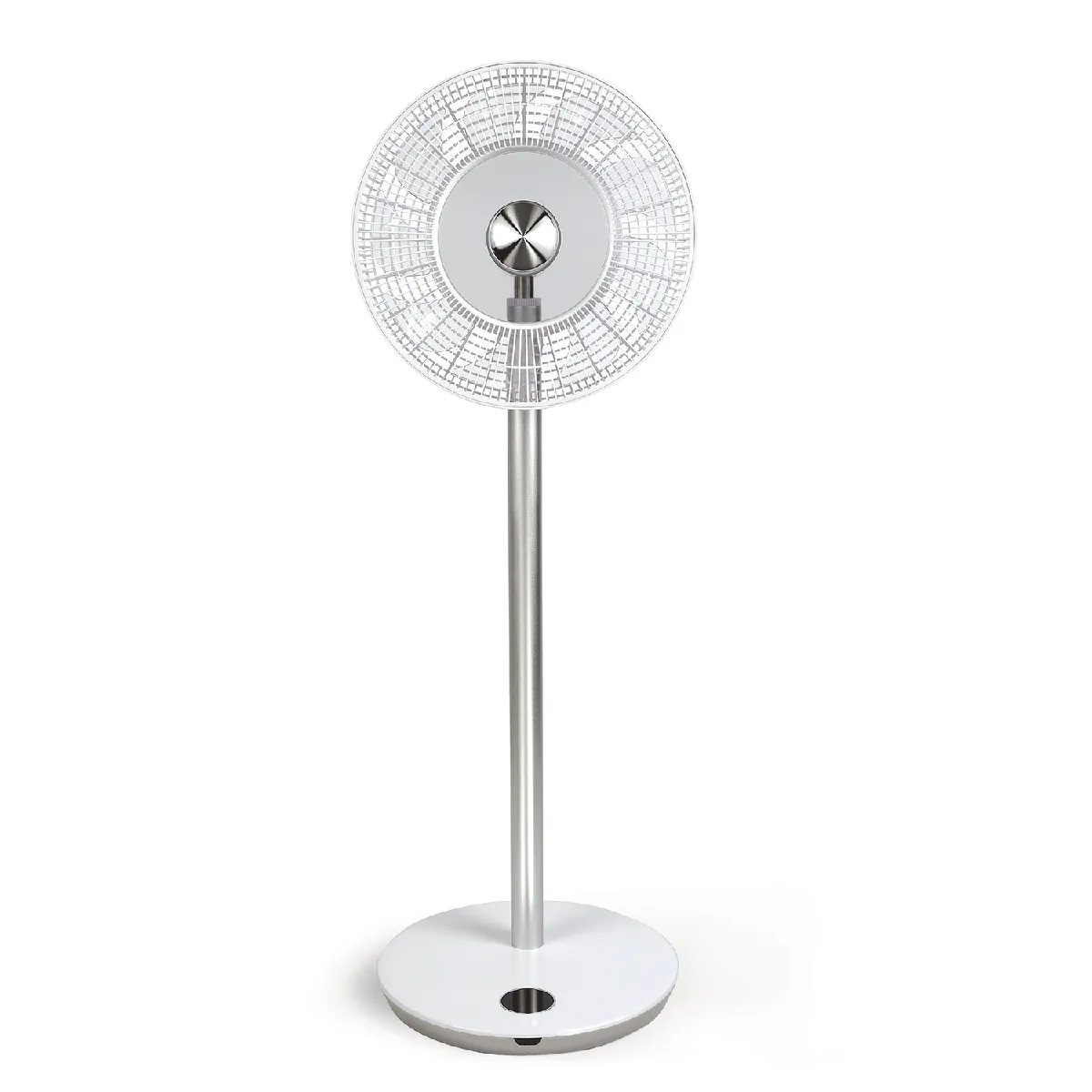 Ventilateur sur pied 30cm 30w blanc - dom449 - LIVOO