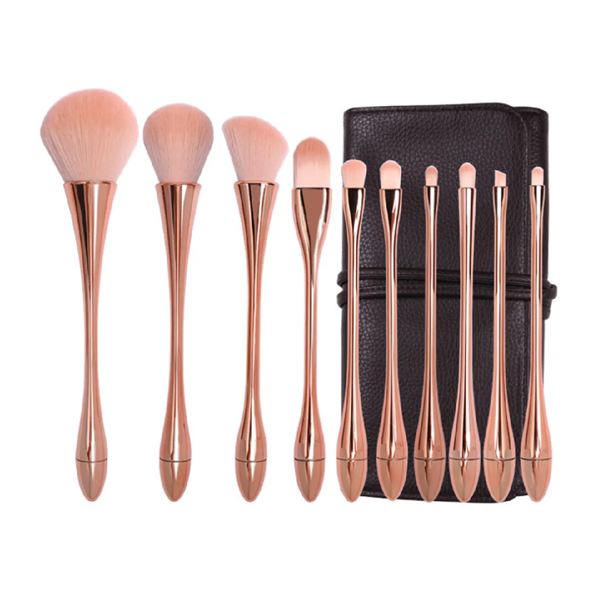 G54 10pcs Maquillage Brosse Set Soleil Shadow Brush Foundation Foundation Buson Beauty Tool Voyage Maquillage Maquillage Brosse Brosses Ensemble Set