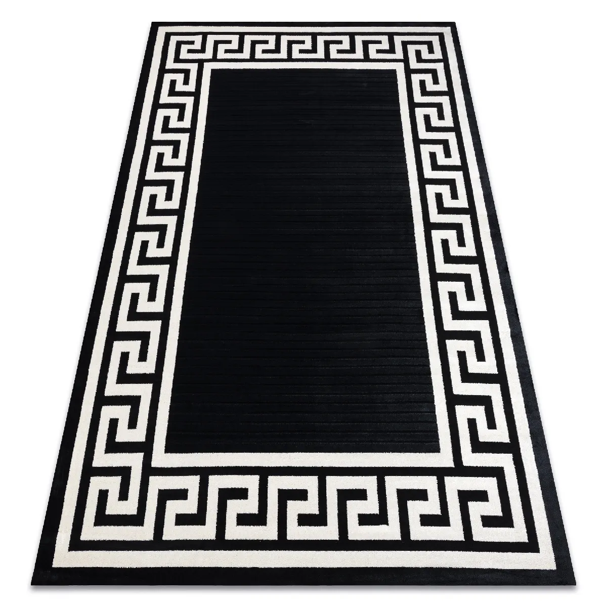 Tapis PEARL 51327H noir - Cadre, exclusivité grecque, structurel 192x290 cm