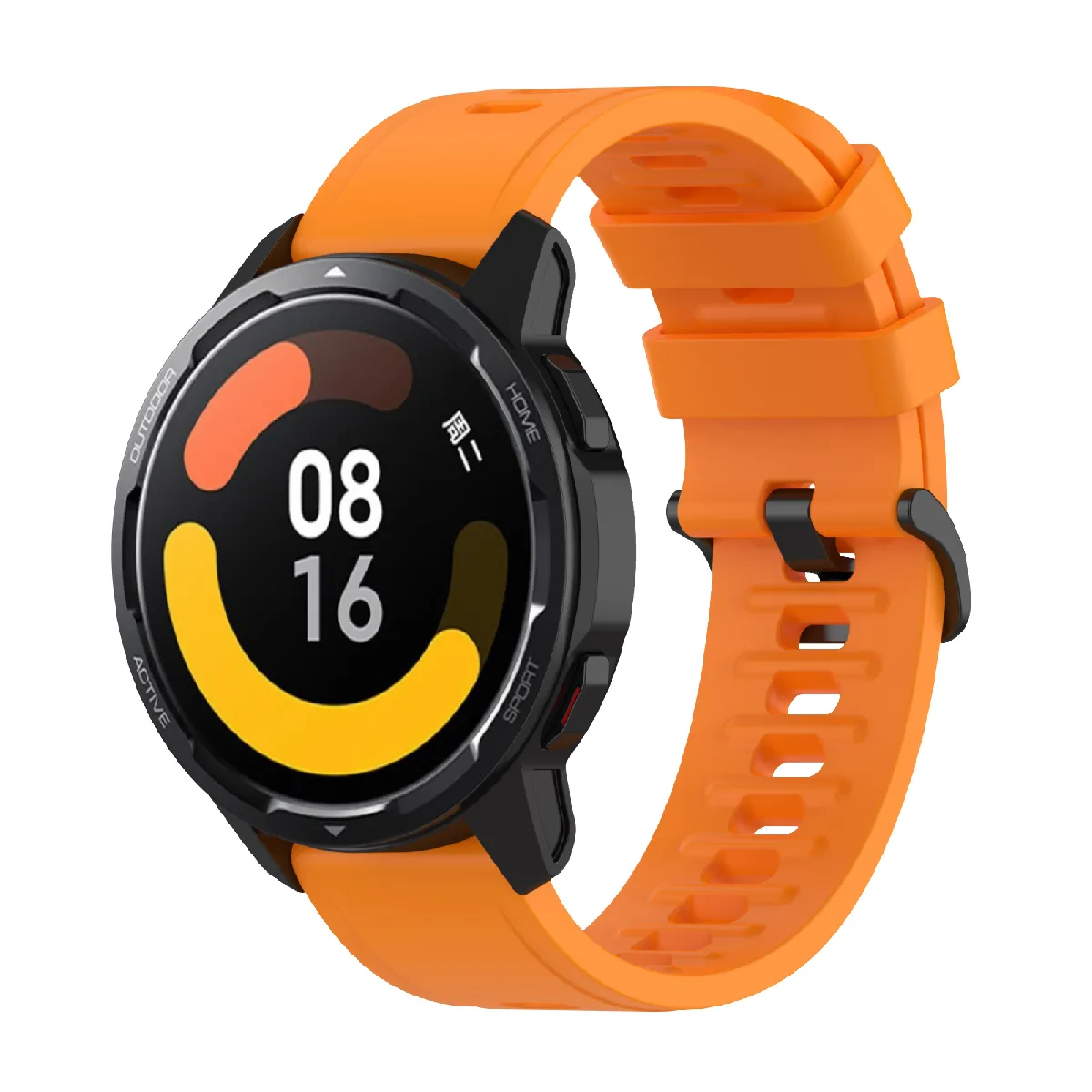 Bracelet pour Xiaomi Watch S1 Active / Watch Color 2 Souple Orange