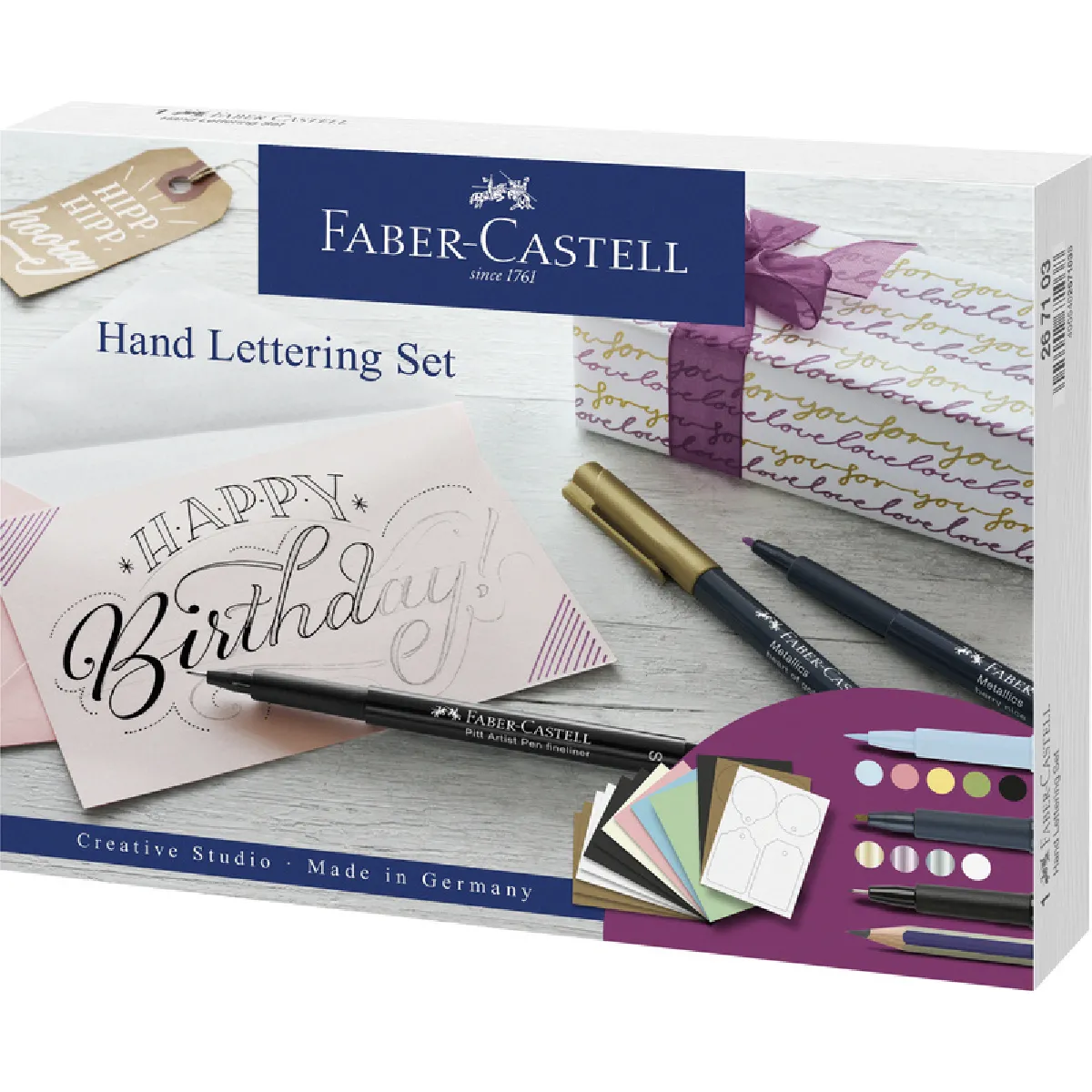 FABER-CASTELL Feutre PITT Artist Pen, kit créatif de 12 ()